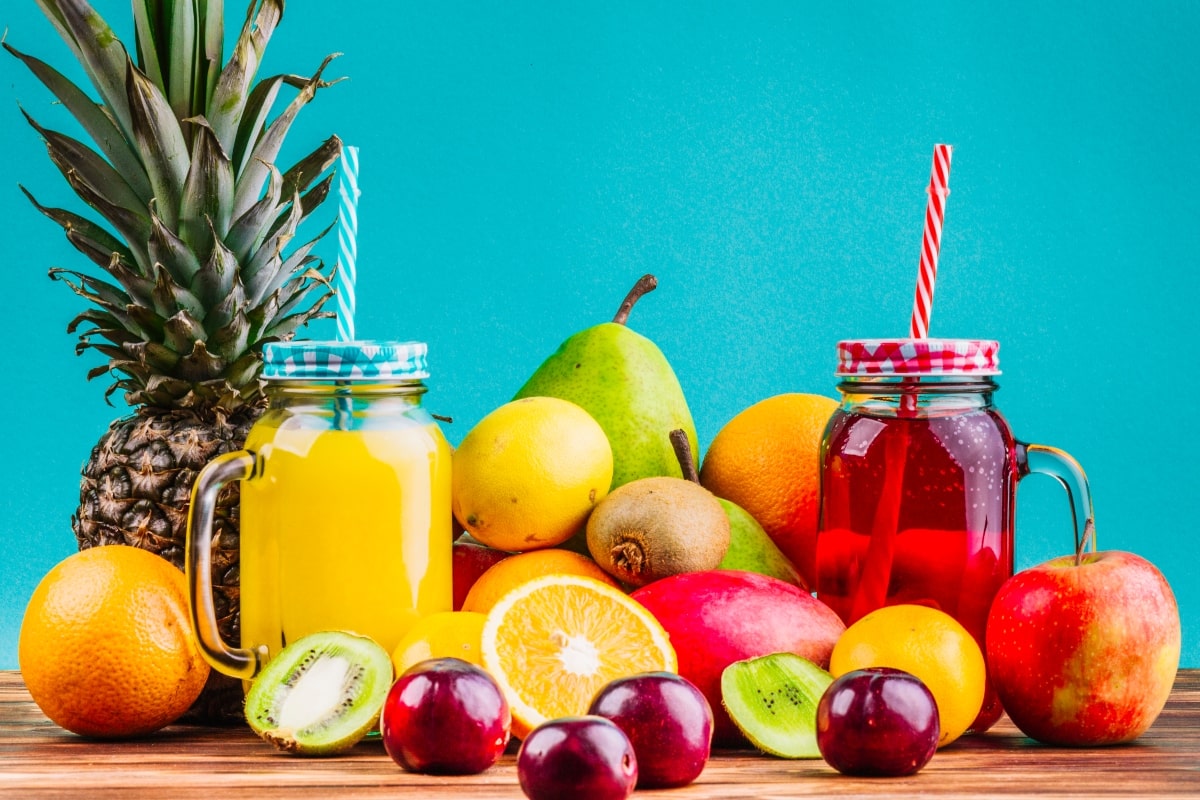 Licuados de frutas para niños